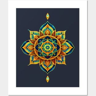 Sacred Geometry Mandala Art Posters and Art